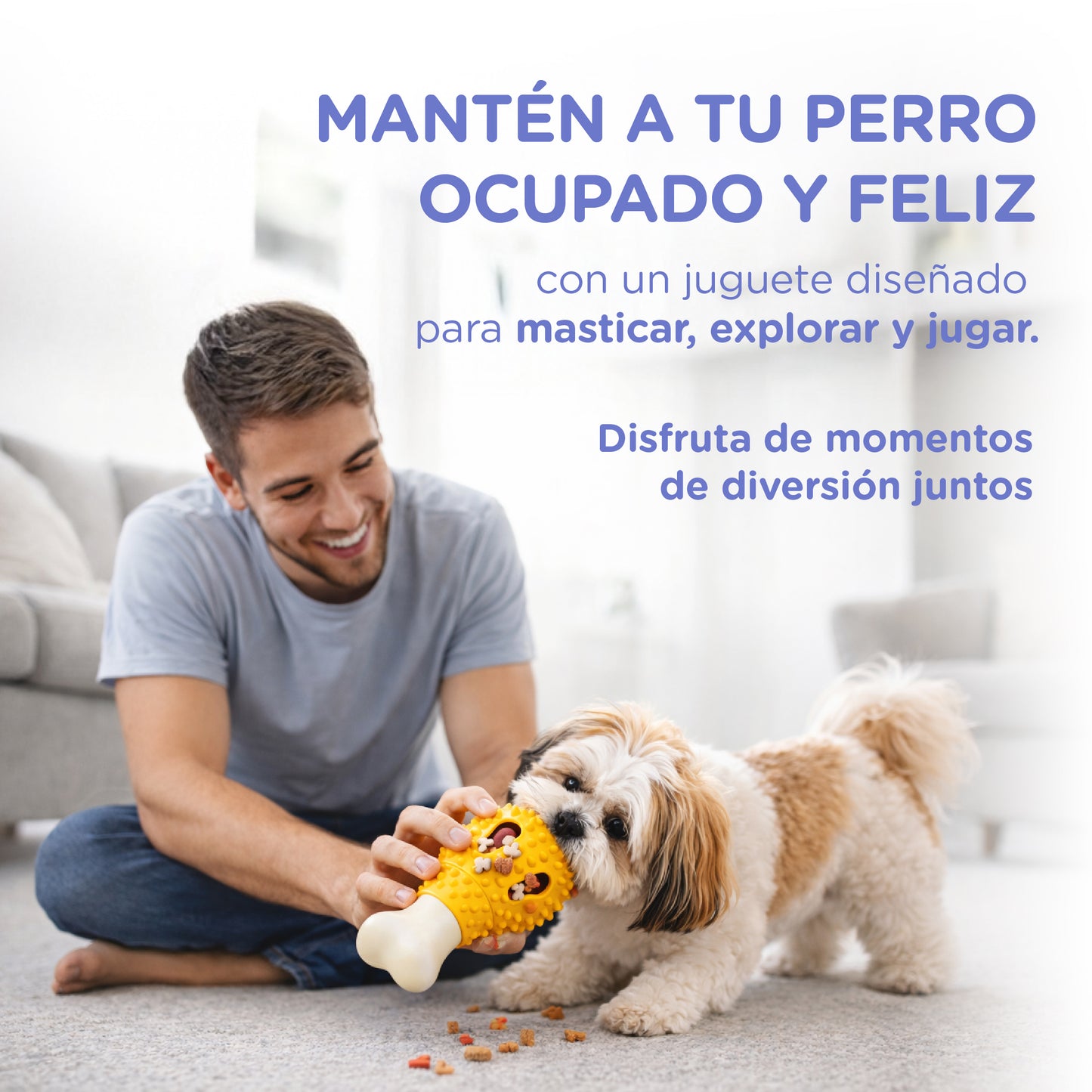 Chicken ChewPro - Juguete interactivo para perros