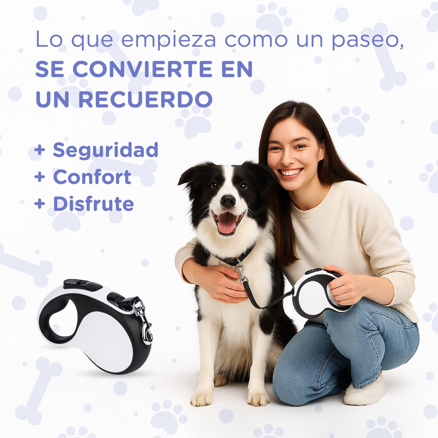 Correa Extensible- AntiTirones 3 en 1