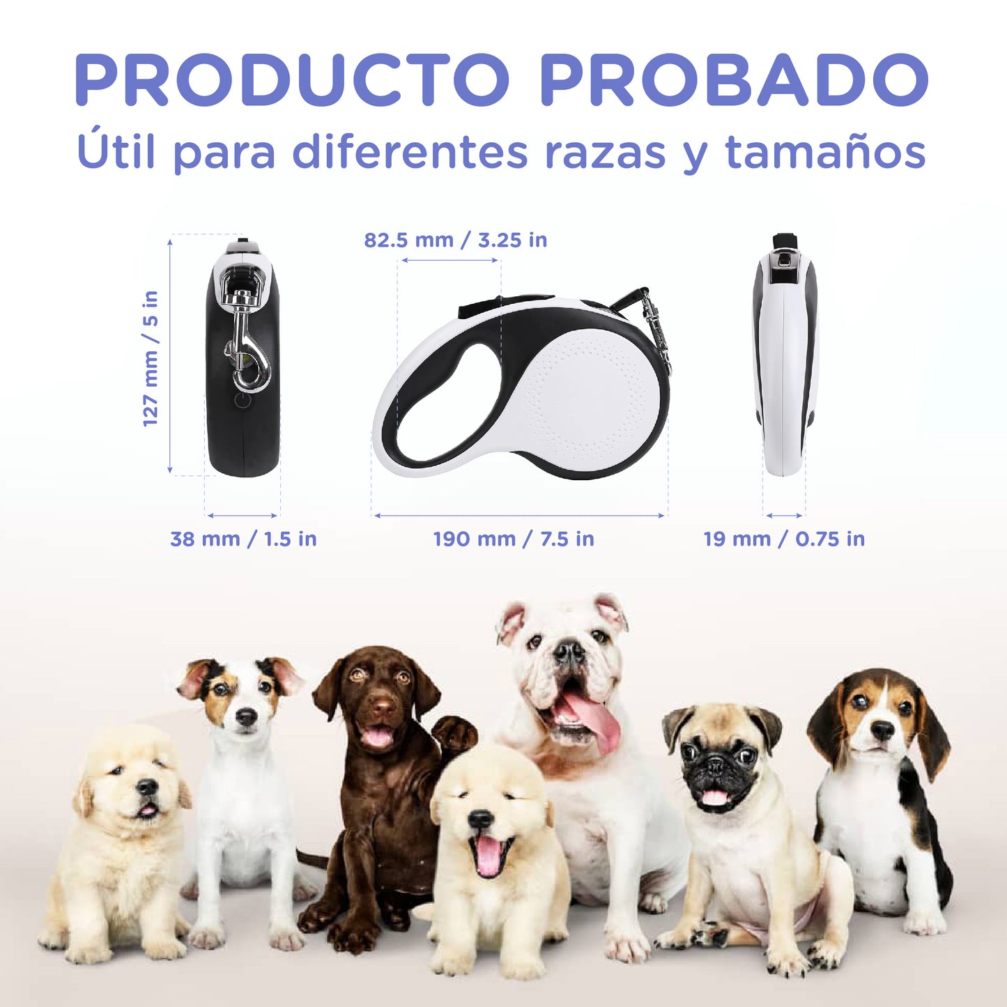 Correa Extensible- AntiTirones 3 en 1