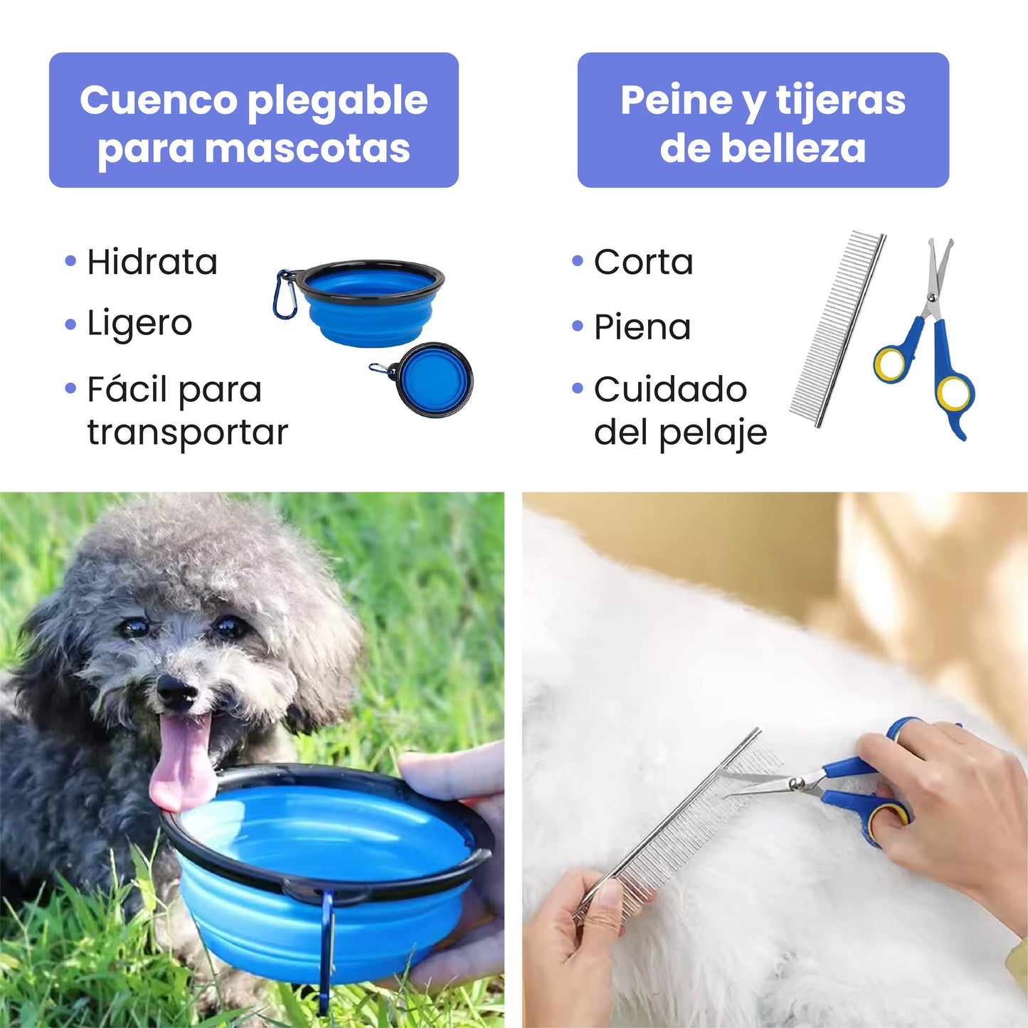 Kit de Aseo TheKingPet 8 en 1