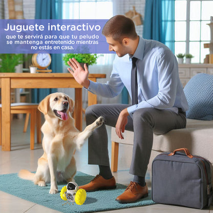 Robot con Fugas - Juguete Interactivo (Amarillo)