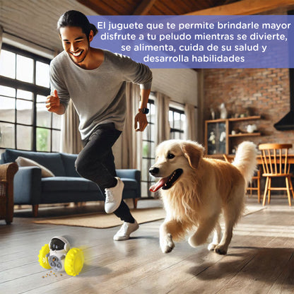 Robot con Fugas - Juguete Interactivo (Amarillo)