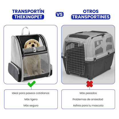 Mochila Transportín de Perros (hasta 10kg)
