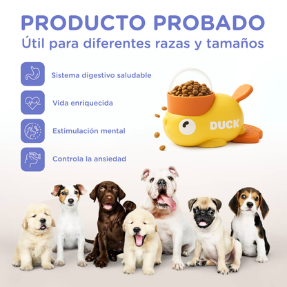 Pato Interactivo Dispensador de Snacks - Juguete Interactivo
