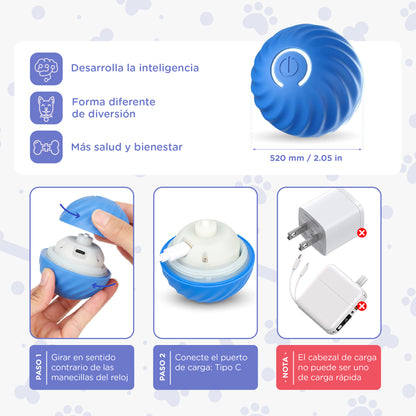 Pelota Interactiva con Luces LED