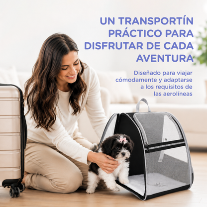 Mochila Transportín de Perros (hasta 10kg)