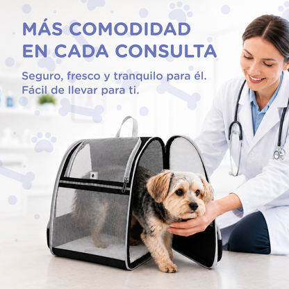 Mochila Transportín de Perros (hasta 10kg)