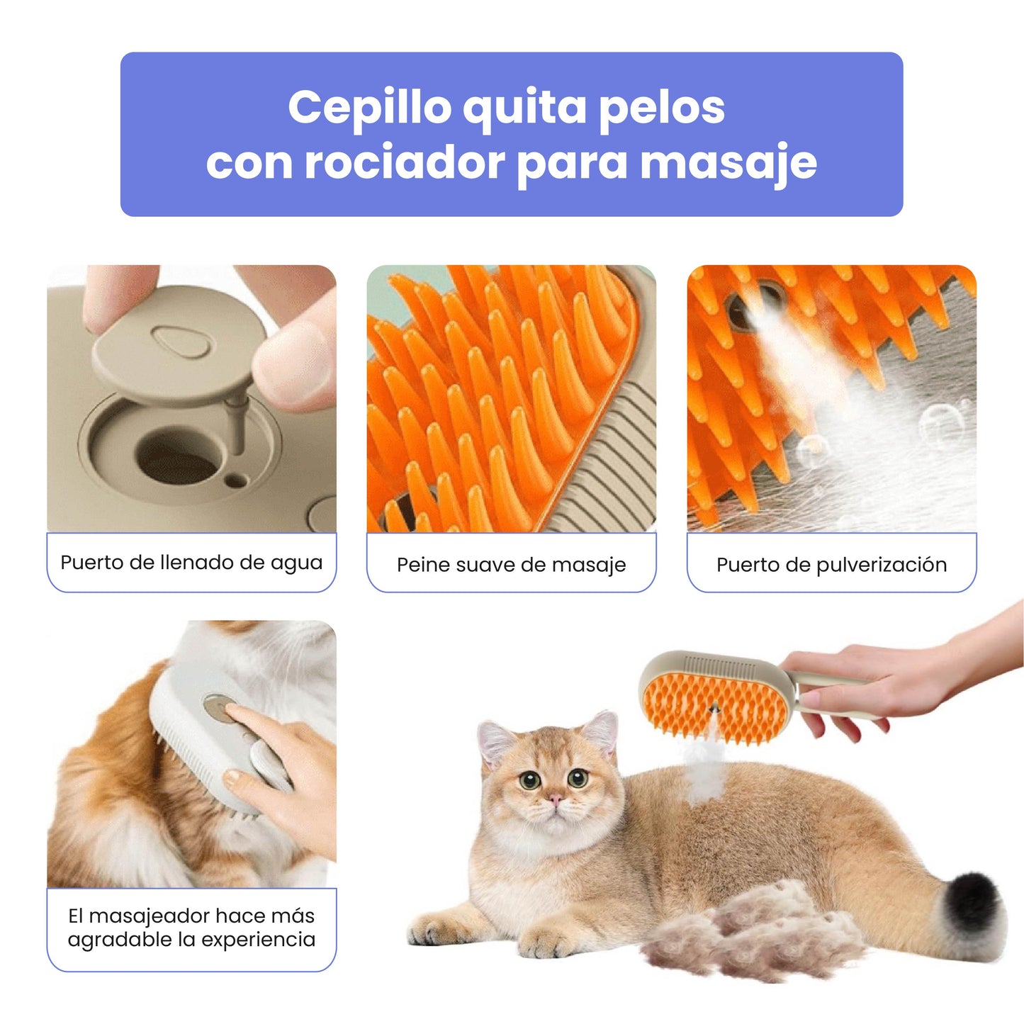 Cepillo a Vapor para Baños en Seco