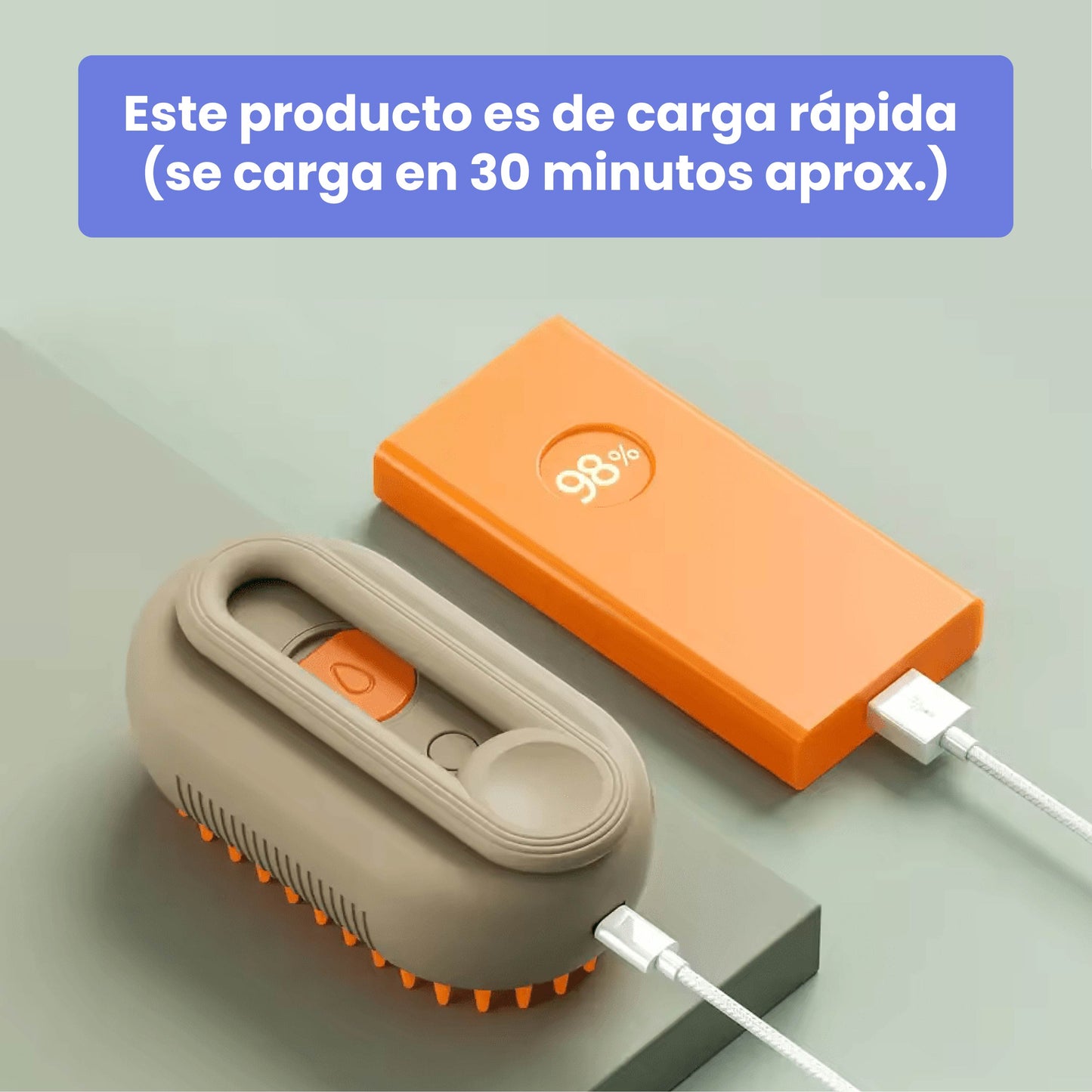 Cepillo a Vapor para Baños en Seco