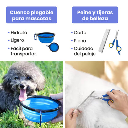 Kit de Aseo TheKingPet  8 en 1