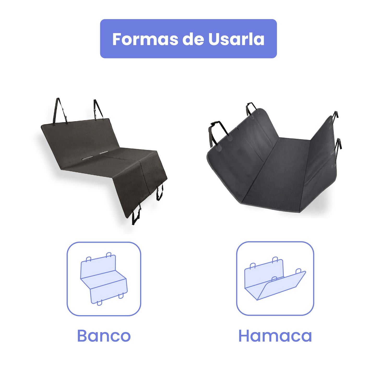 Funda Protectora de Tapicería para Viajar con Mascotas