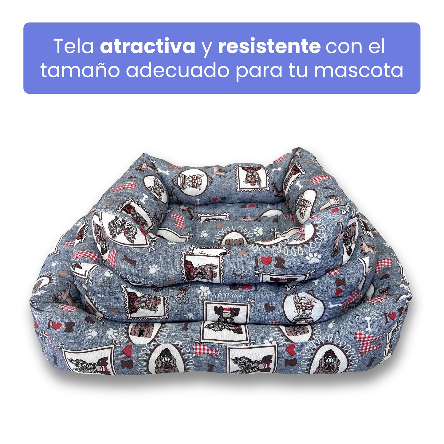 Cama para perros (grandes, medianas y pequeñas)